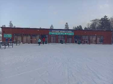 Здание пункта проката 12х32м. Каркас ЛСТК (изображение №0)