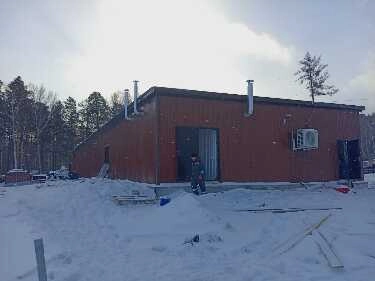 Здание пункта проката 12х32м. Каркас ЛСТК (изображение №1)