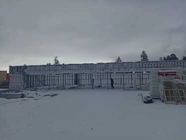 Здание пункта проката 12х32м. Каркас ЛСТК (изображение №2)