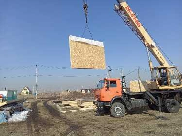 Жилой дом 8,3х13,3м. Стеновые панели 150мм. (изображение №7)
